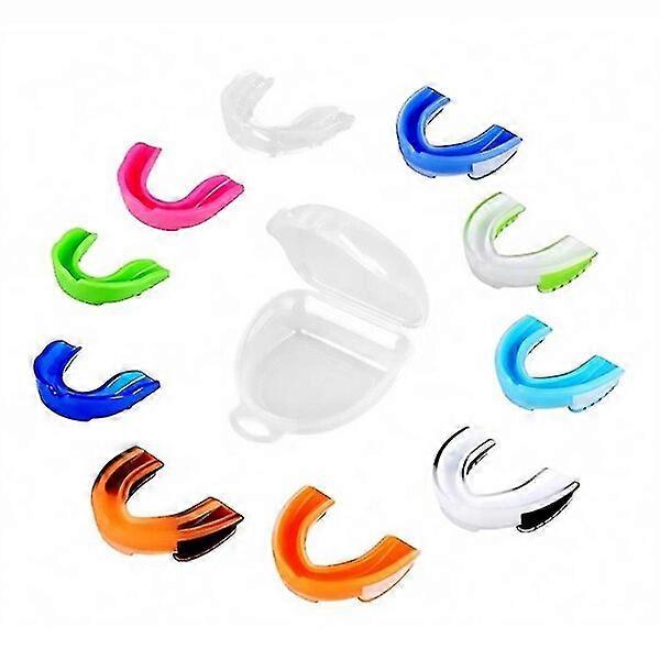 Sports mouthguard, 1 piece, high-density structure conforms to teeth