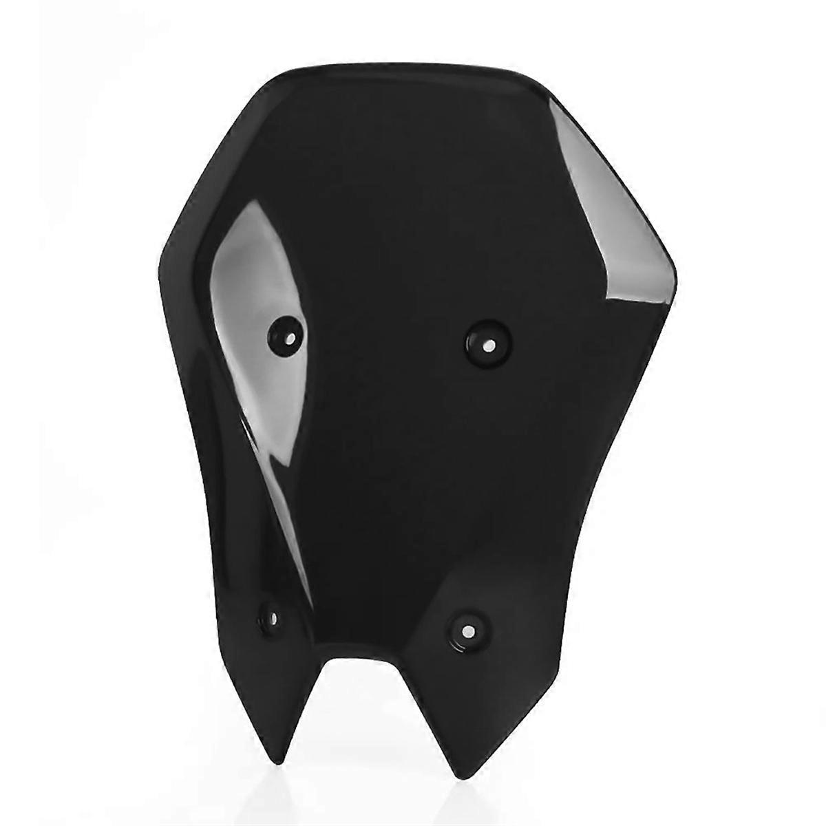 Touring WindShield Deflector Protector Large Tall Windscreen Cover for Z900 ABS Z900 SE ABS 2025 Black