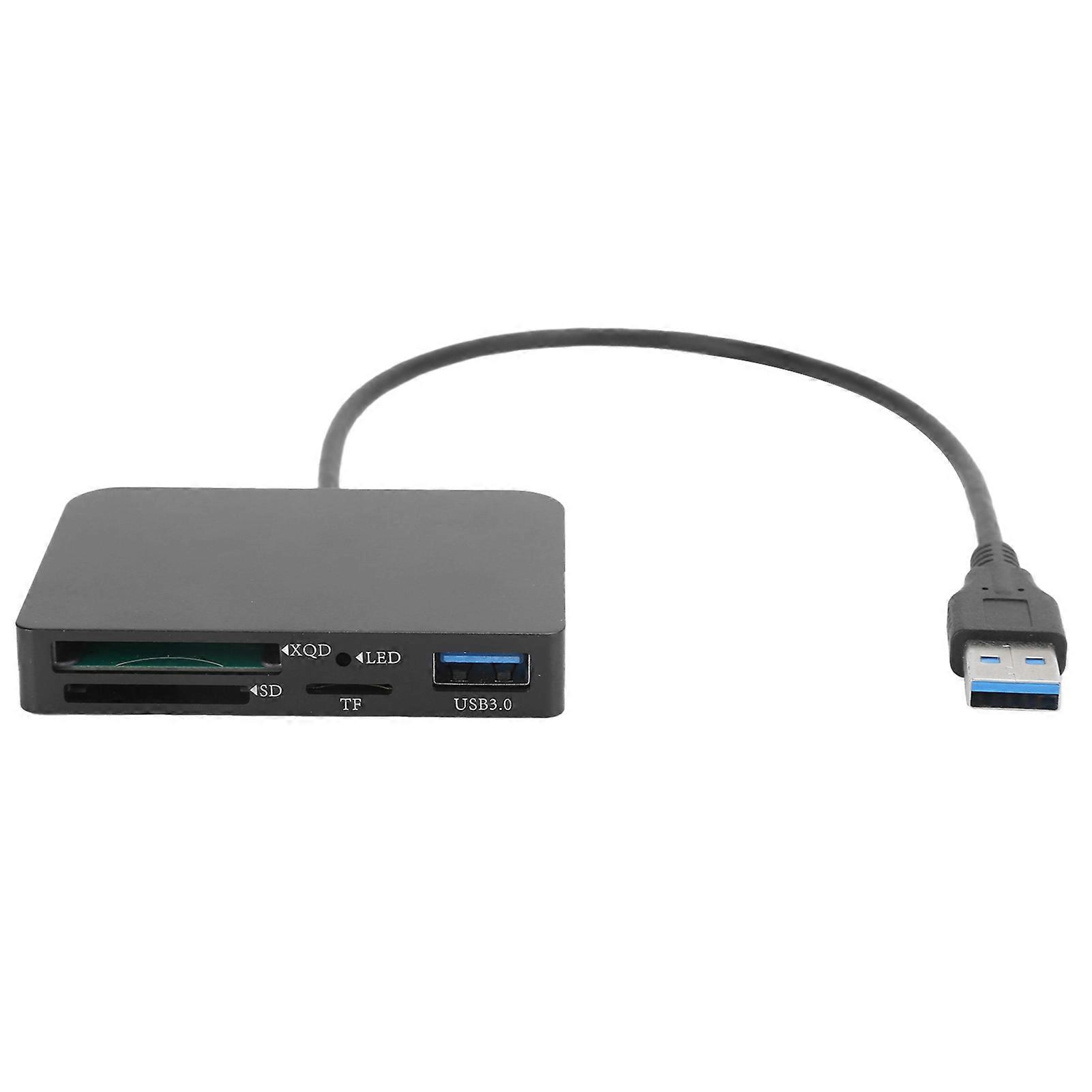 MultiFunction USB Memory Card Adapter Reader Aluminum Alloy for PC