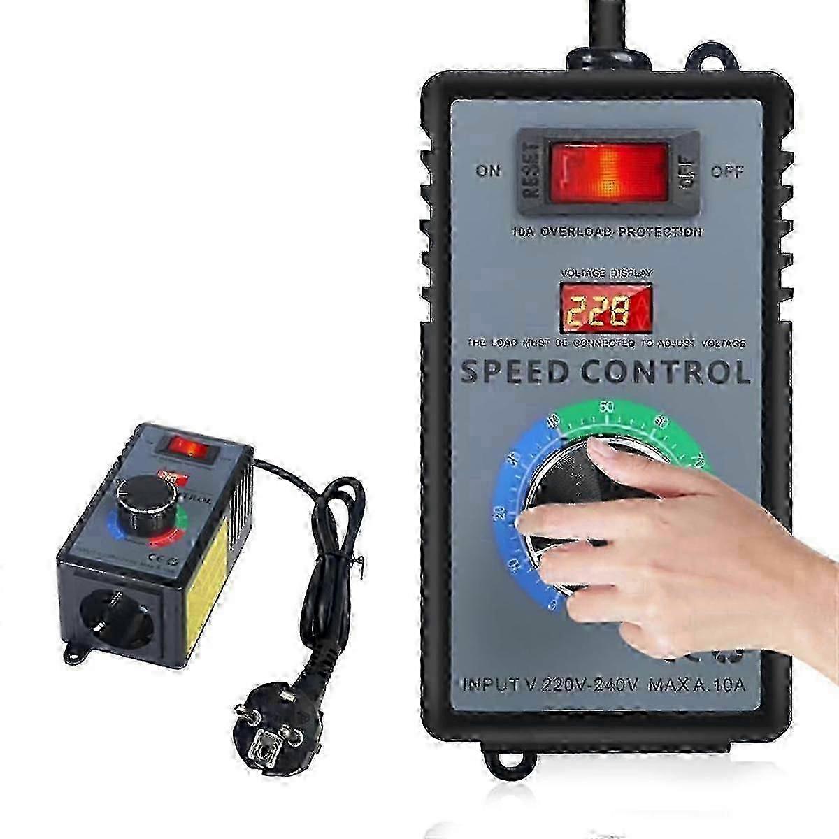 Speed controller for AC motor 230V 4000W with EU plug
