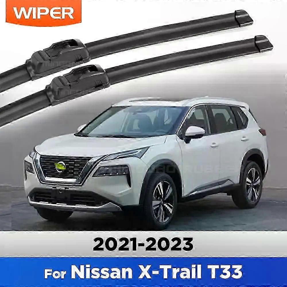 Windshield Wiper Blades for 2021-2023 SUV Models - Front Rain Brushes 26"+17" Replacement Set for Vehicles with T33 Platform