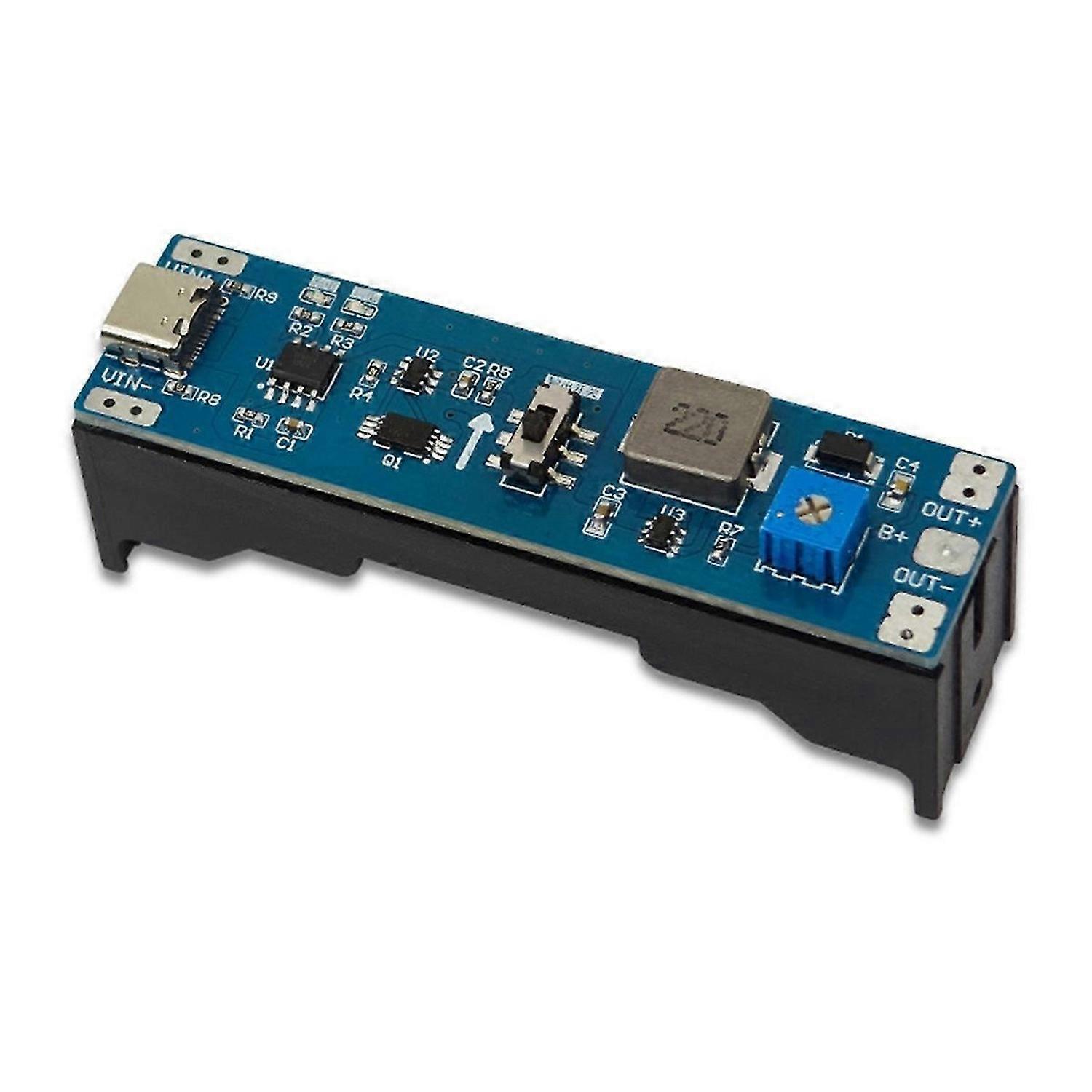 18650 Lithium Battery Charging Discharging Boost Voltage Regulator Module 3.7V to 12V Charging Boost Discharge Module