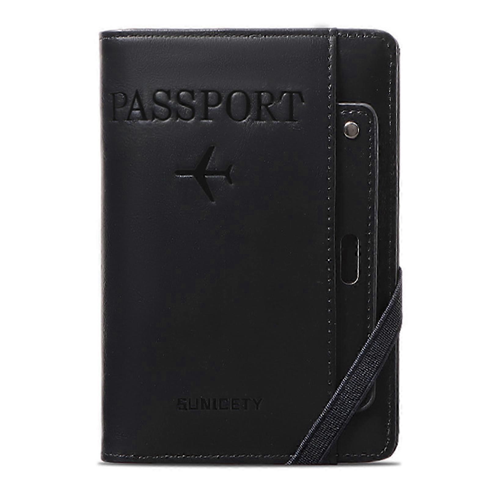 RFIDs Blocking Wallet for Men Solid-Color Large Capacity Money Clip For Men