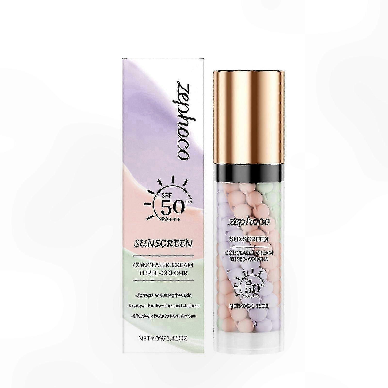 SPF 50 Moisturizing Primer with Color Correction for Makeup Base