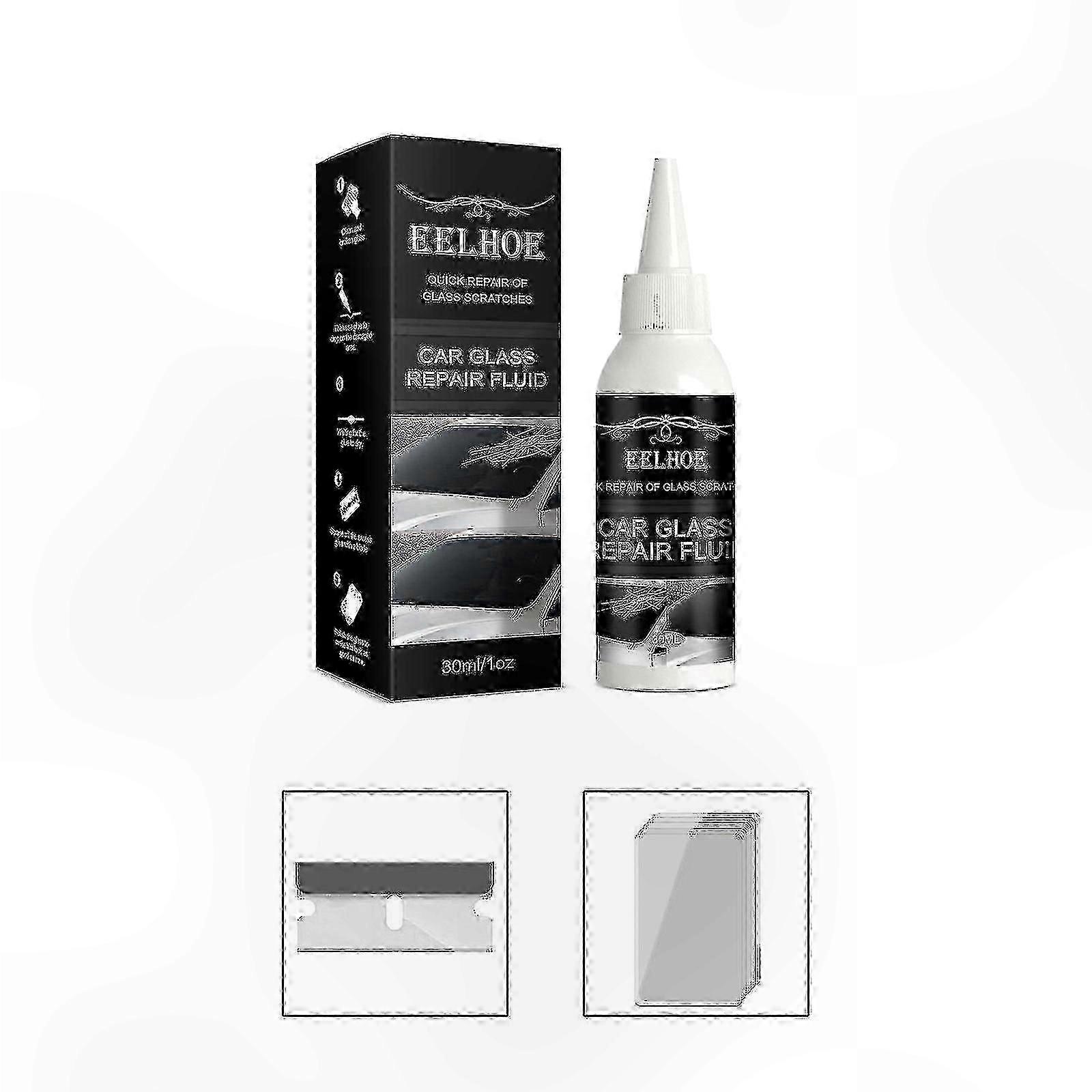 Adhesive Solution for Car Glass Crack Repair and Maintenance