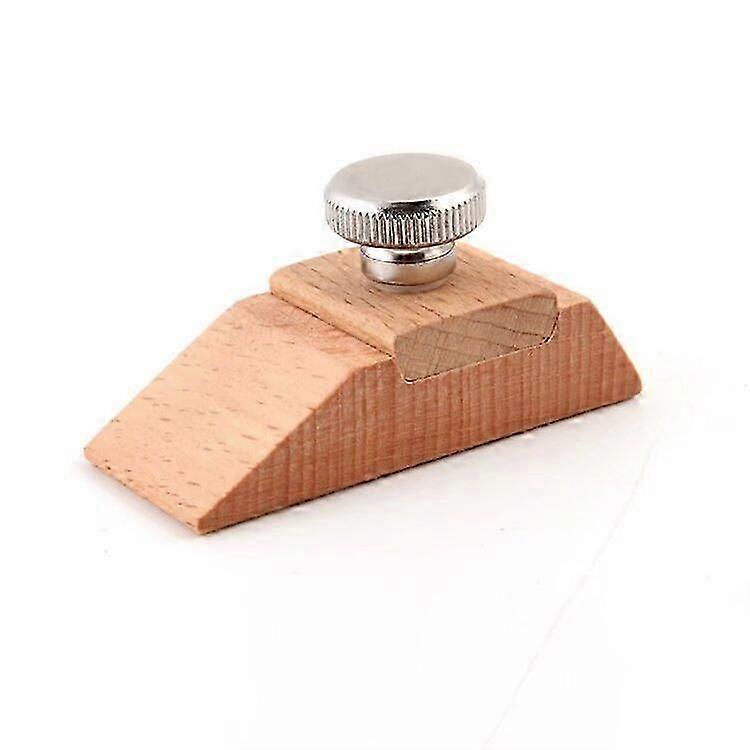 Generic Wood Sanding Wedge, Handmade Leather Craft Abrasive - Leather Polishing Tool - DIY Edge Grinding Tool