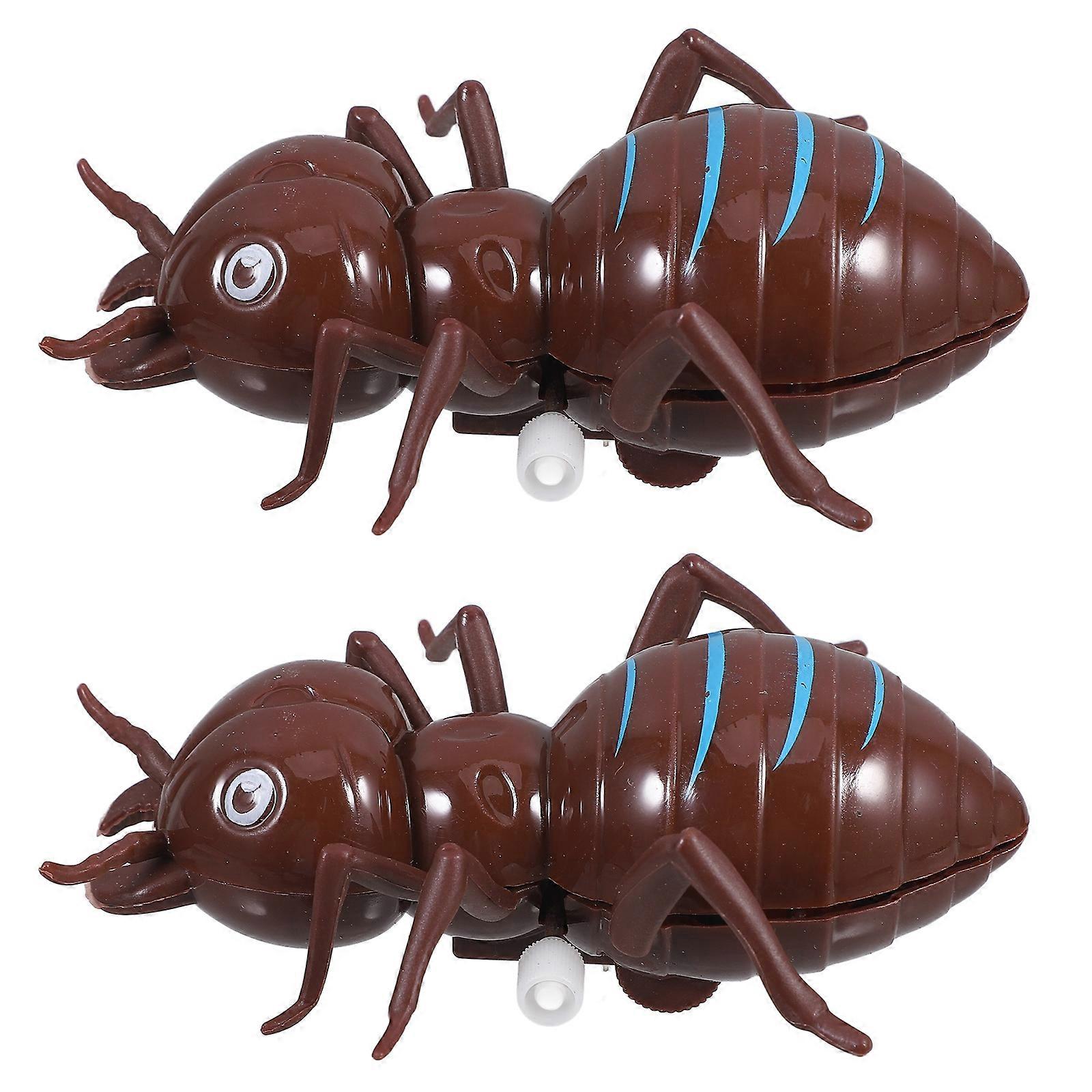 Toy Clockwork Ants Toys for Children 2Pcs Walking Playthings