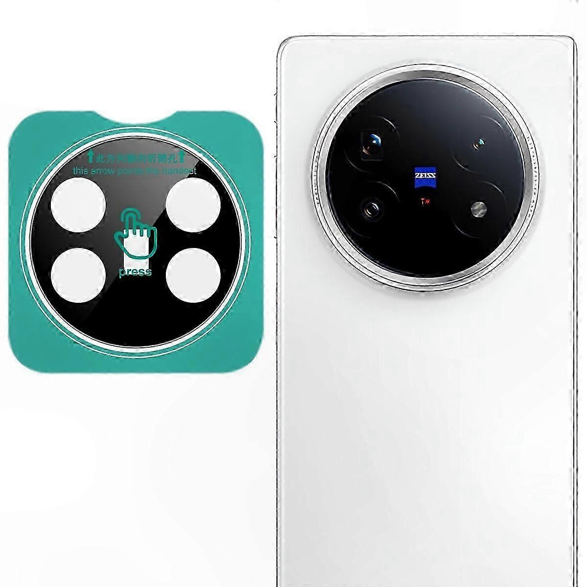 Tempered Glass Camera Lens Protector with Self-Positioning Frame for  X Fold5 5G, Black Version