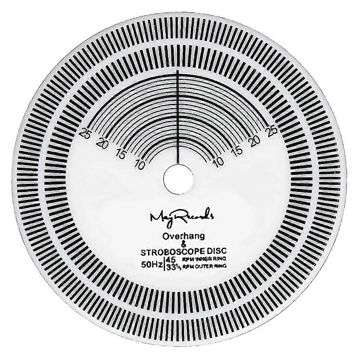 For Lp Record Player Strobe Disc Calibration Tachometer Record Player