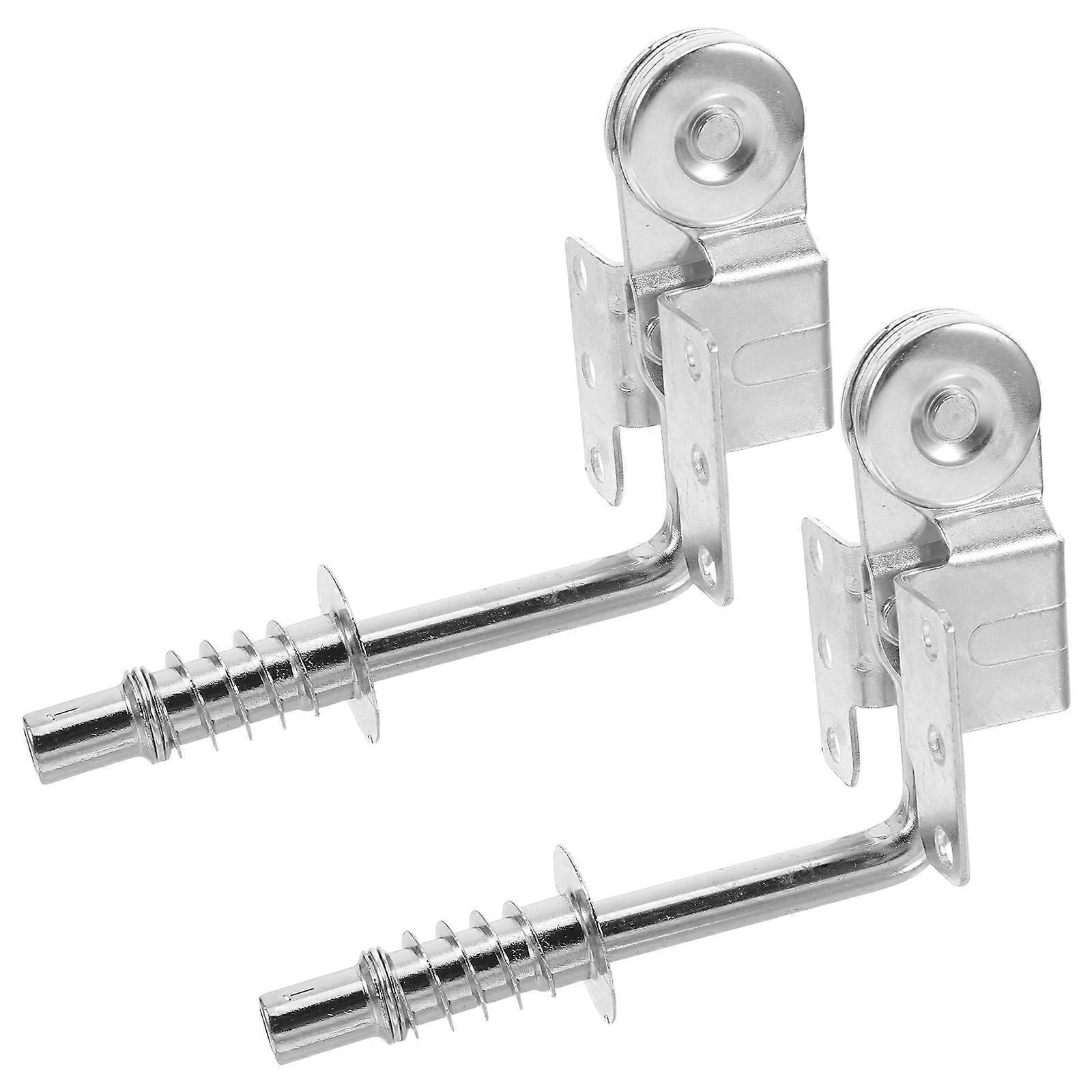 Adjustable Sofa Headrest Hinge for Comfortable Seating 4Sets Silver Hardware