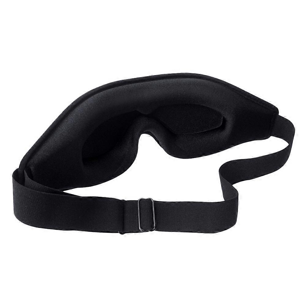 3D Eye Mask Sleep Blindfold with Memory Cotton Material 2Pcs Set