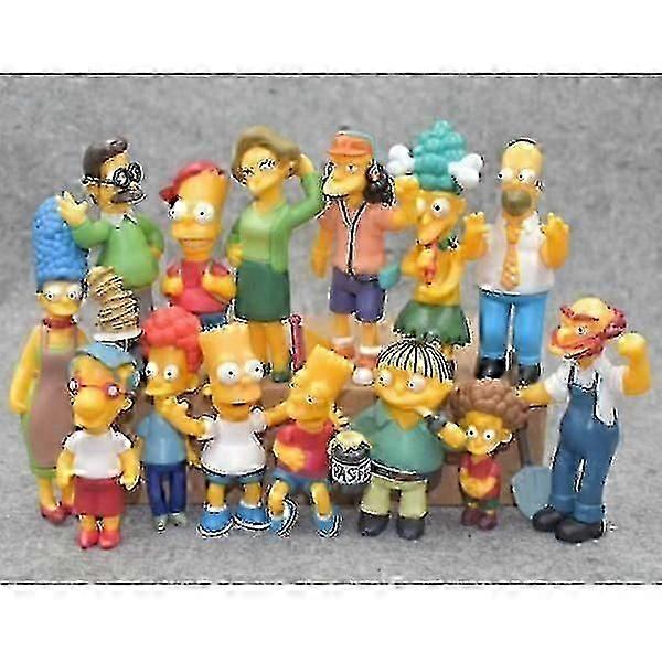 14 Pack Simpsons Family Figures