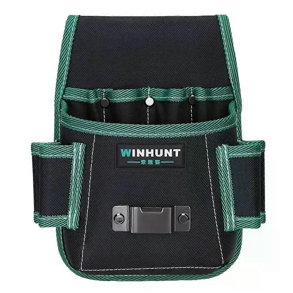 Durable Tool Waist Bag with Belt Hardware Tools Storage Portable Organizer Pouch for Carpenter Electrician Tools