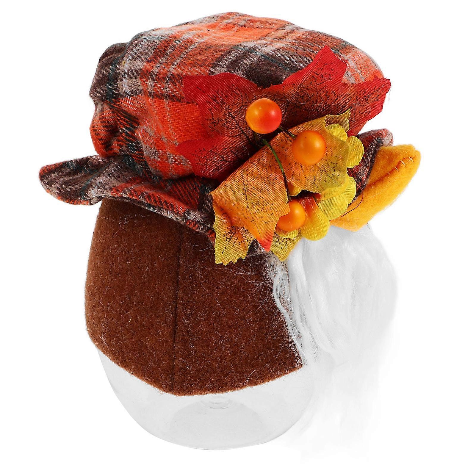Harvest Decor Fall Gnome Doll for Table Decoration 3Pcs Nordic Style