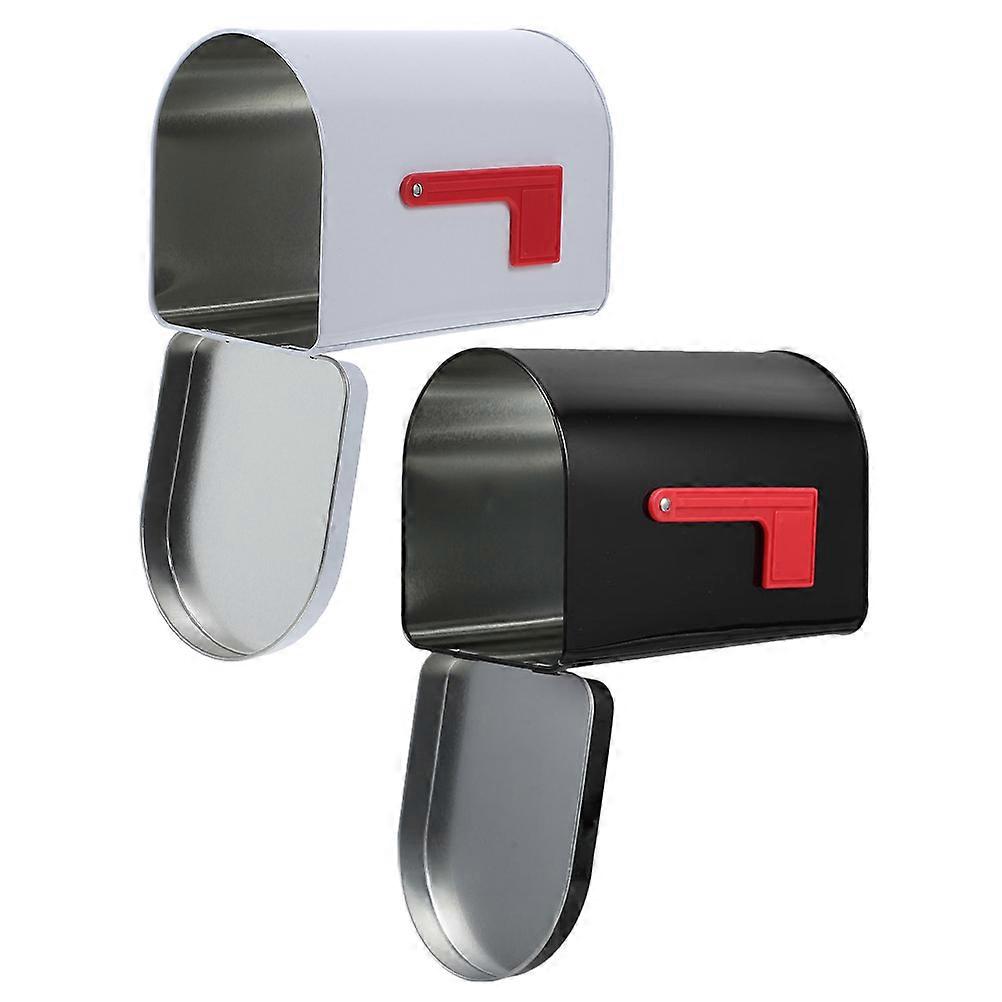 Candy Mailbox Box Mini Tinplate Mailbox for Treat Storage 10Pcs