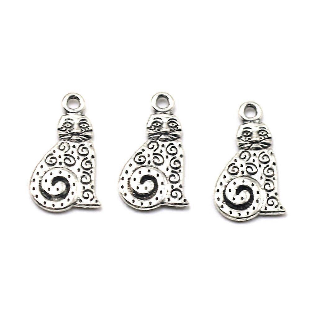 Silver Alloy Charms 200 Pcs Ideal For Necklace And Earrings Decoration With Flat Shape Design Perfect For DIY Lovers