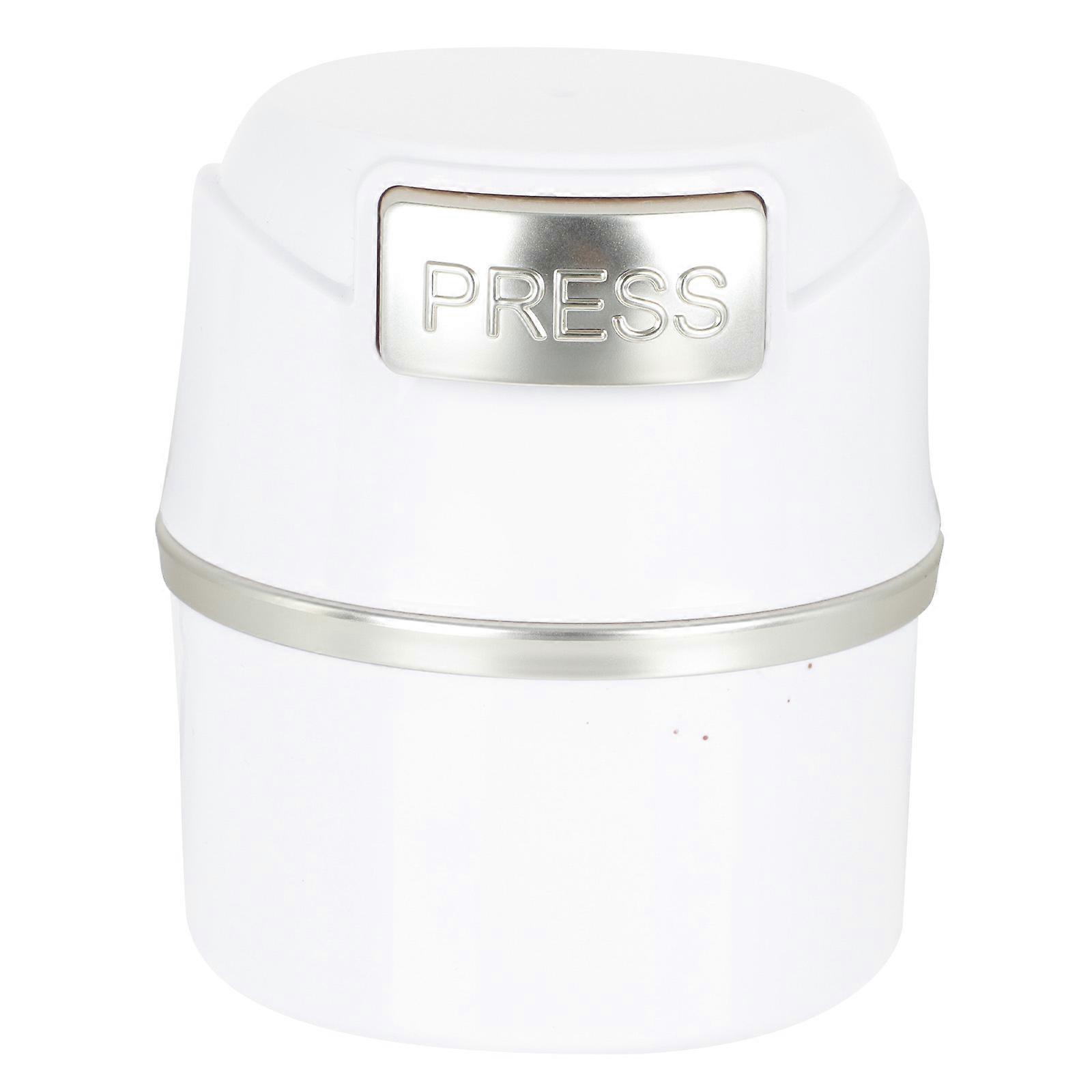 Eyelash Storage Jar Eyelash Glue Container for Storage Use 5Pcs White