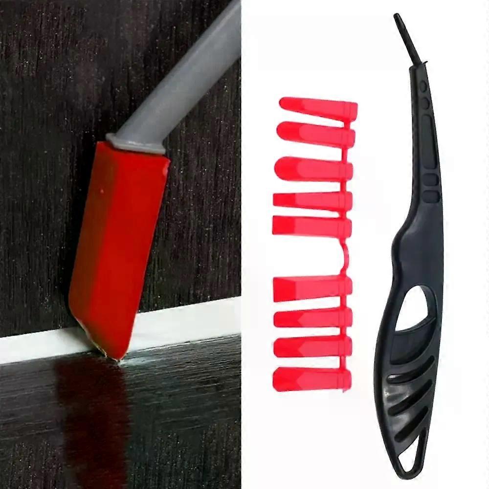 Glass Glue Angle Scraper Caulk Tool Multi-angle Sealant Scraper Spatula Remove Scraper Grout Kit Bathroom Kitchen Tile Floor Gap