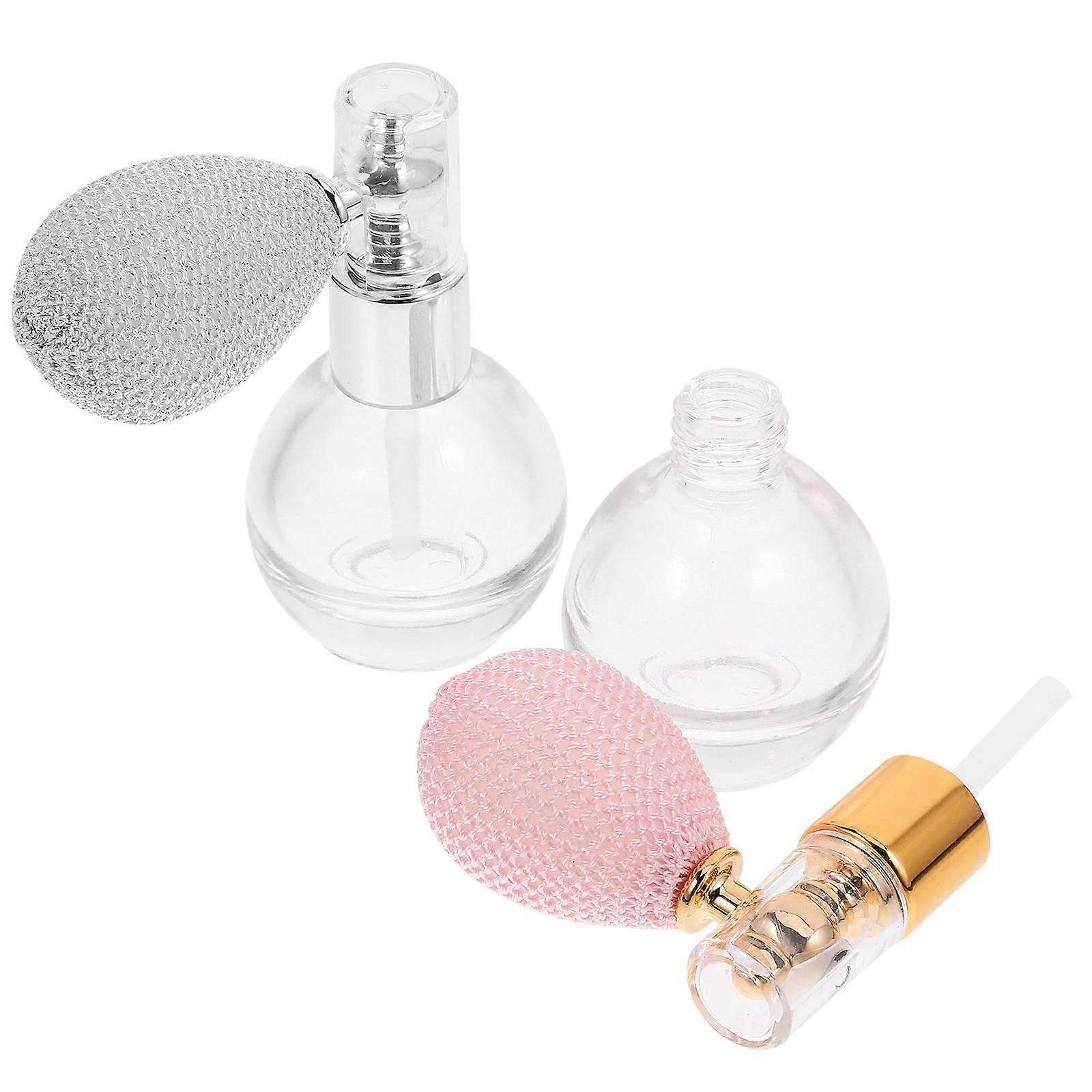 Perfume Atomizers Glass Spray Bottles for Storage Use 6Pcs Assorted Color