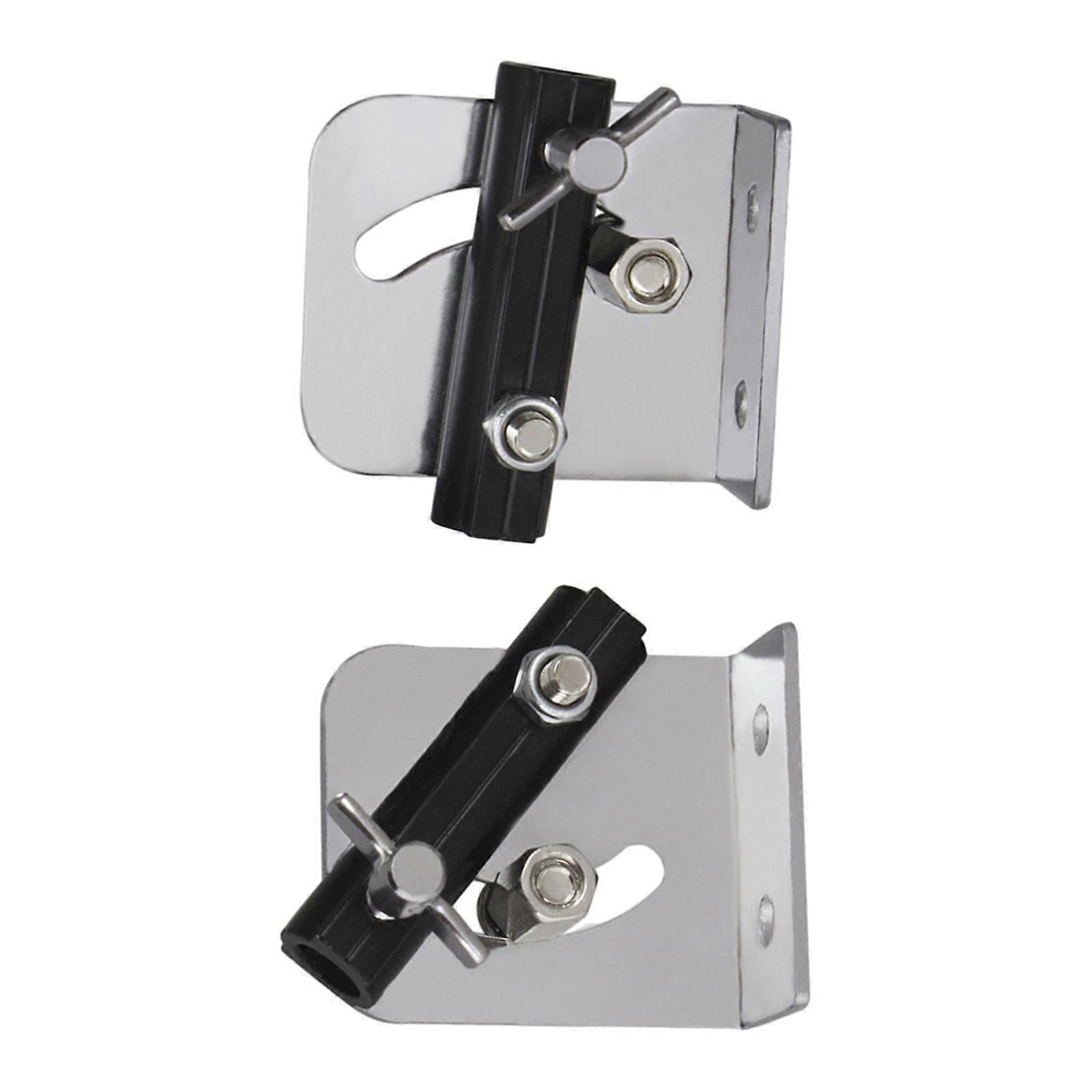 2 Pieces Drum Strap Racks with Screws Metal Hardware Playing Accessories
