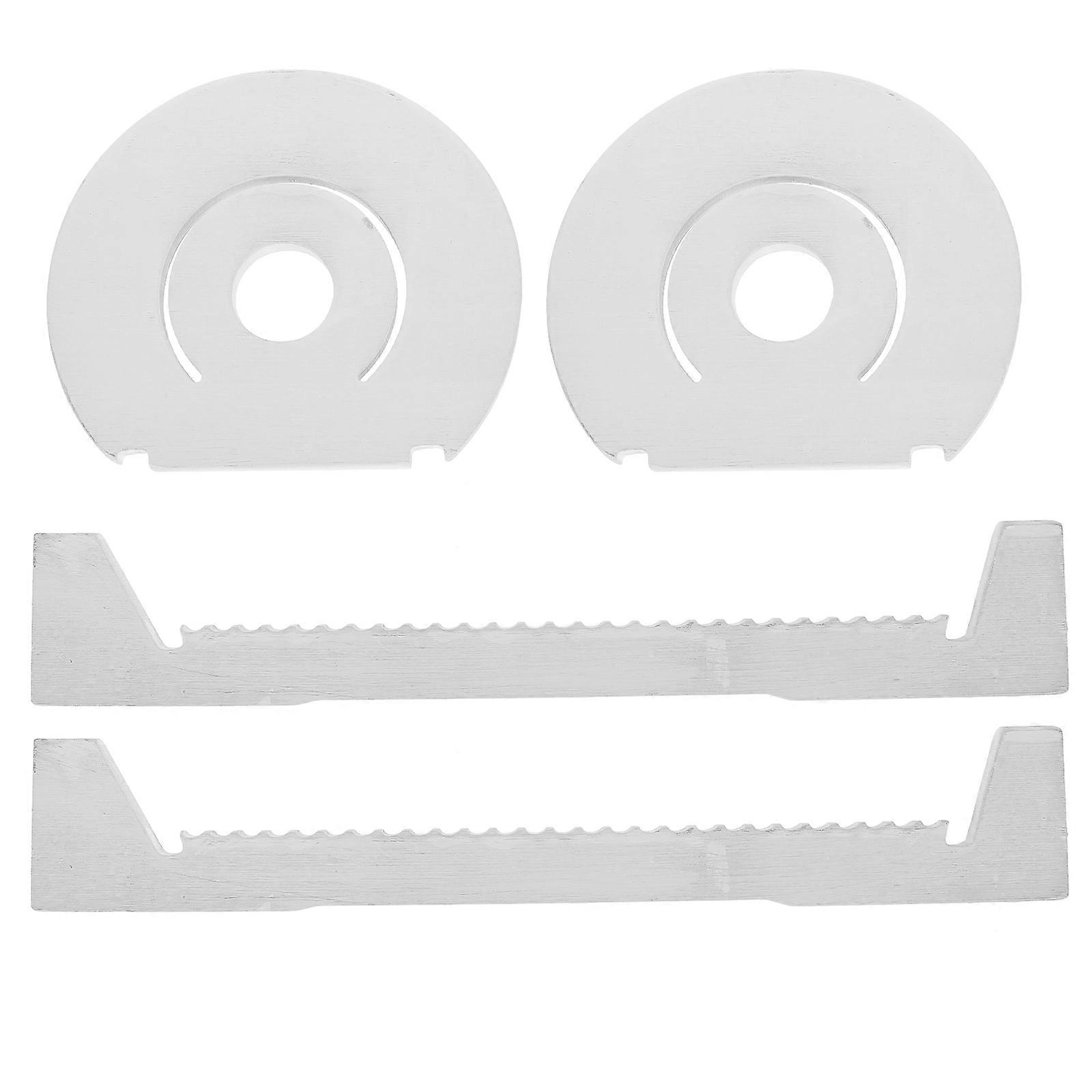 Tabletop Cd Stand Storage Solution In White For Desk And Cabinet 2Pcs