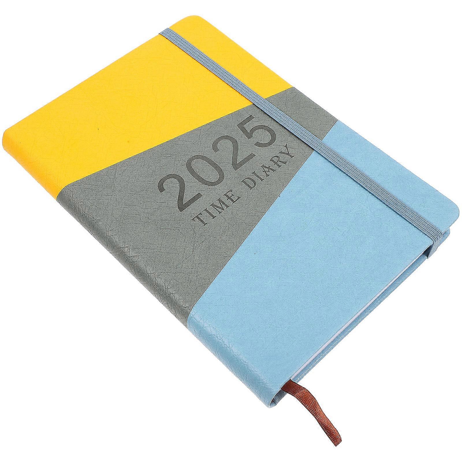 Delicate Planner Notebook for Writing 2Pcs Small Daily Office Agenda Notepad