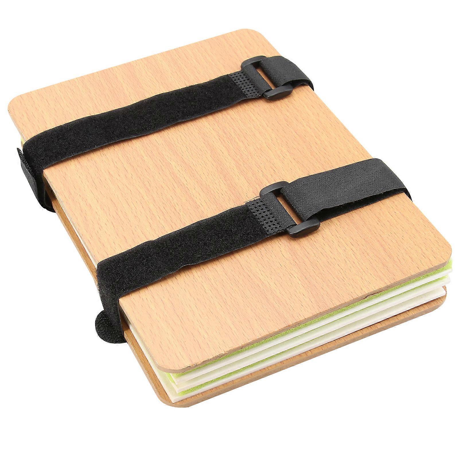 Flowers Preservation Kit Embossing Plant Specimen Tools For Greeting Cards Scrapbooking Light Brown Wooden Function 1 Set
