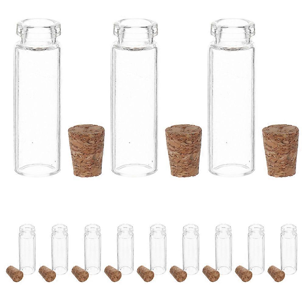 Wishing Glass Jars For Message Storage Featuring Transparent 2ml Miniature Bottles Ideal For Weddings 100Pcs