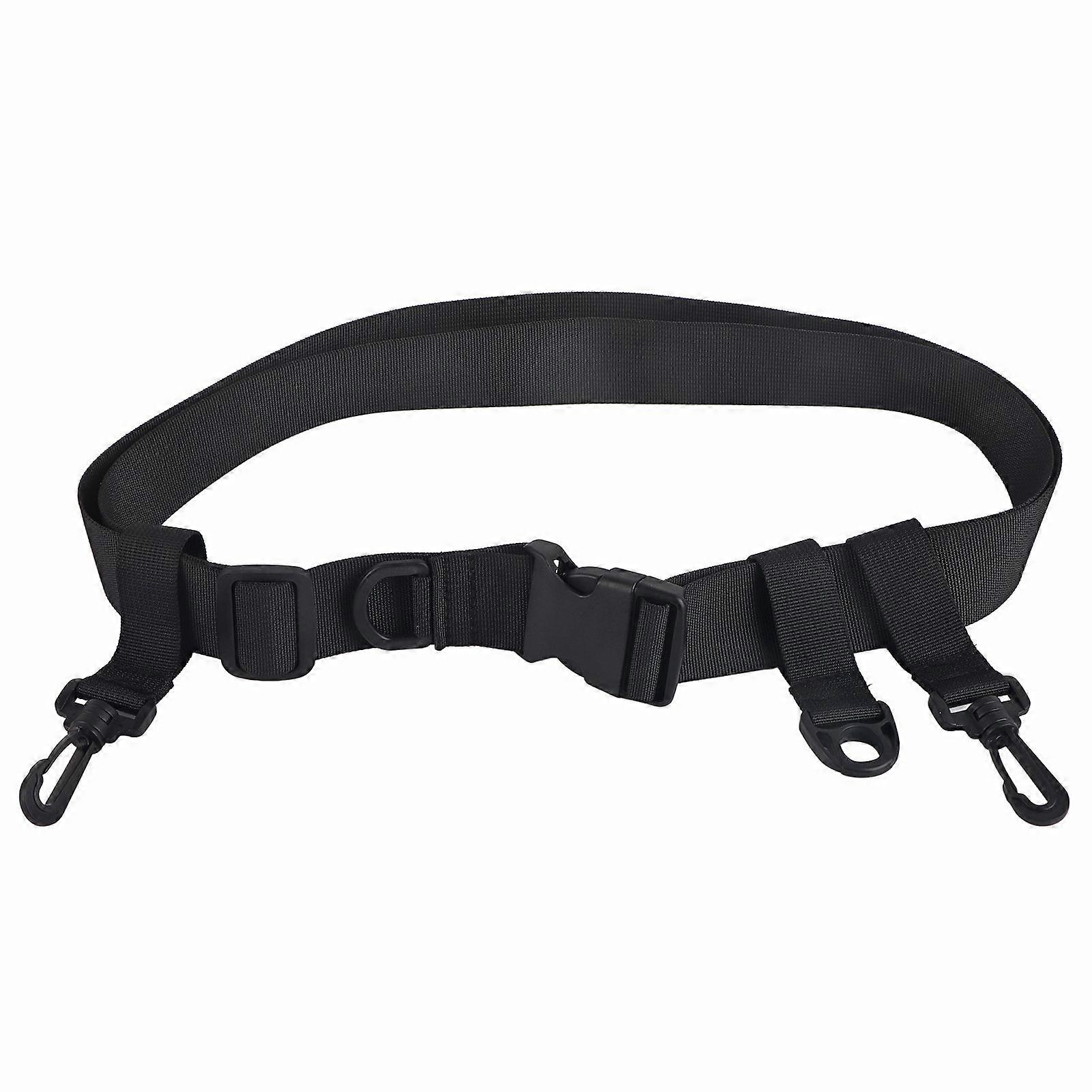 Multi functional 31" - 58" Waist Belt with Hanging Hooks Fishing Tackle Accessory