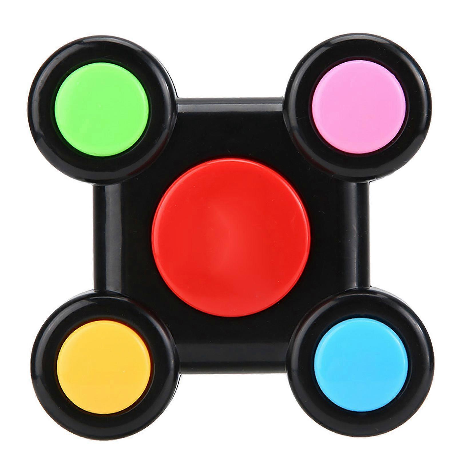 Children Plastic Interaction Intelligent Music Light Memory Training Game Toy (Double Hand)