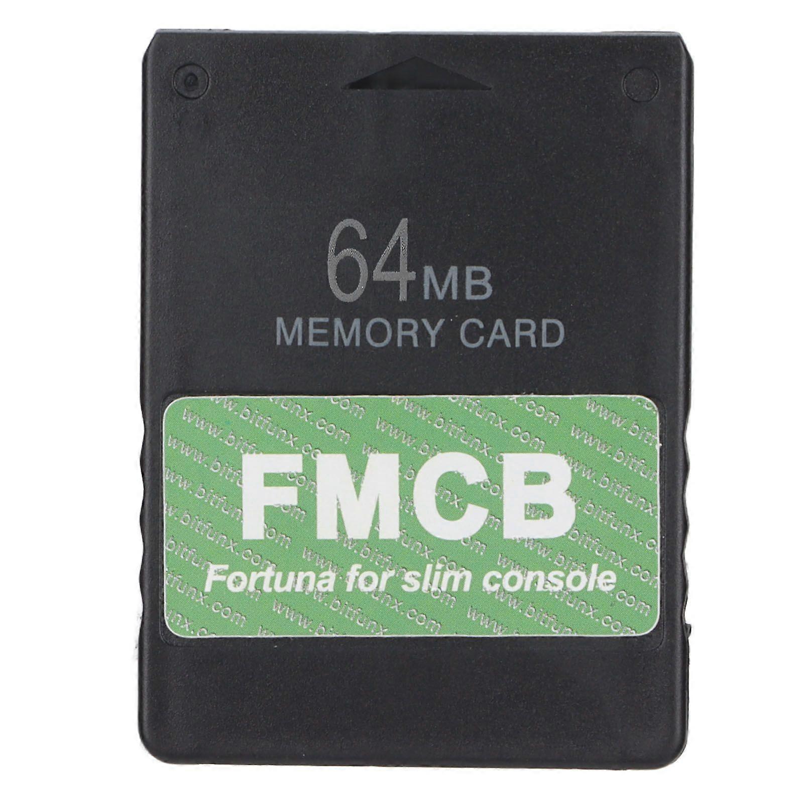 FMCB Memory Card Portable FMCB Card for PlayStaion Slim SPCH7/9xxxx Series Game Console64MB