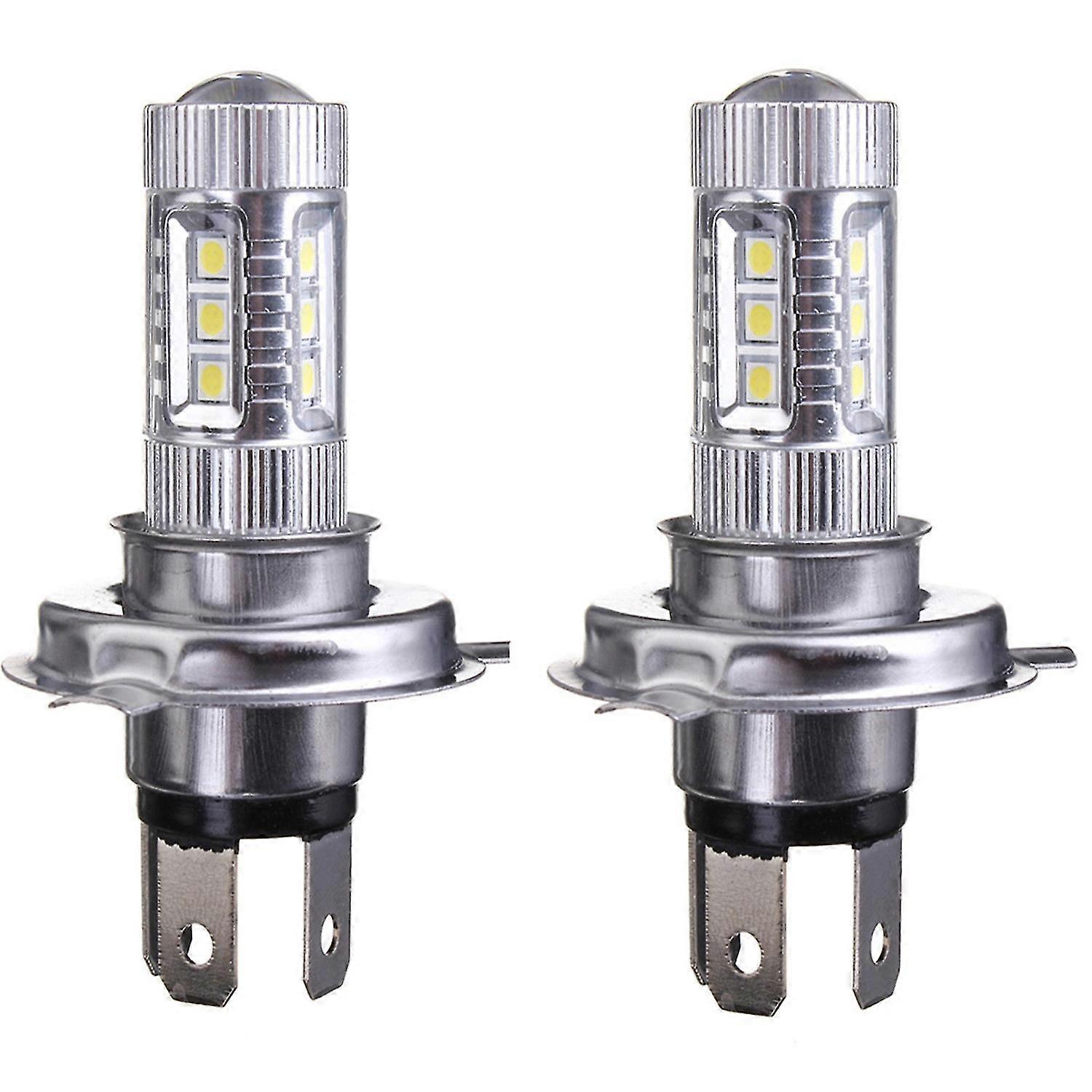H4 9003 HB2 80W 8000LM 8000K blueness LED Headlight Bulbs Kit Fog Light High Low Beam Bright 1pcs/2p