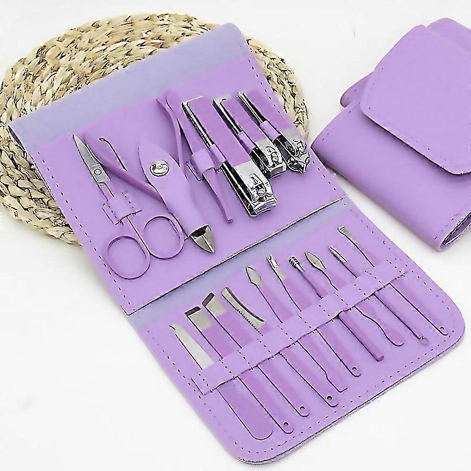 For 16 In 1 Convenience Tools Cutting Nails Purple