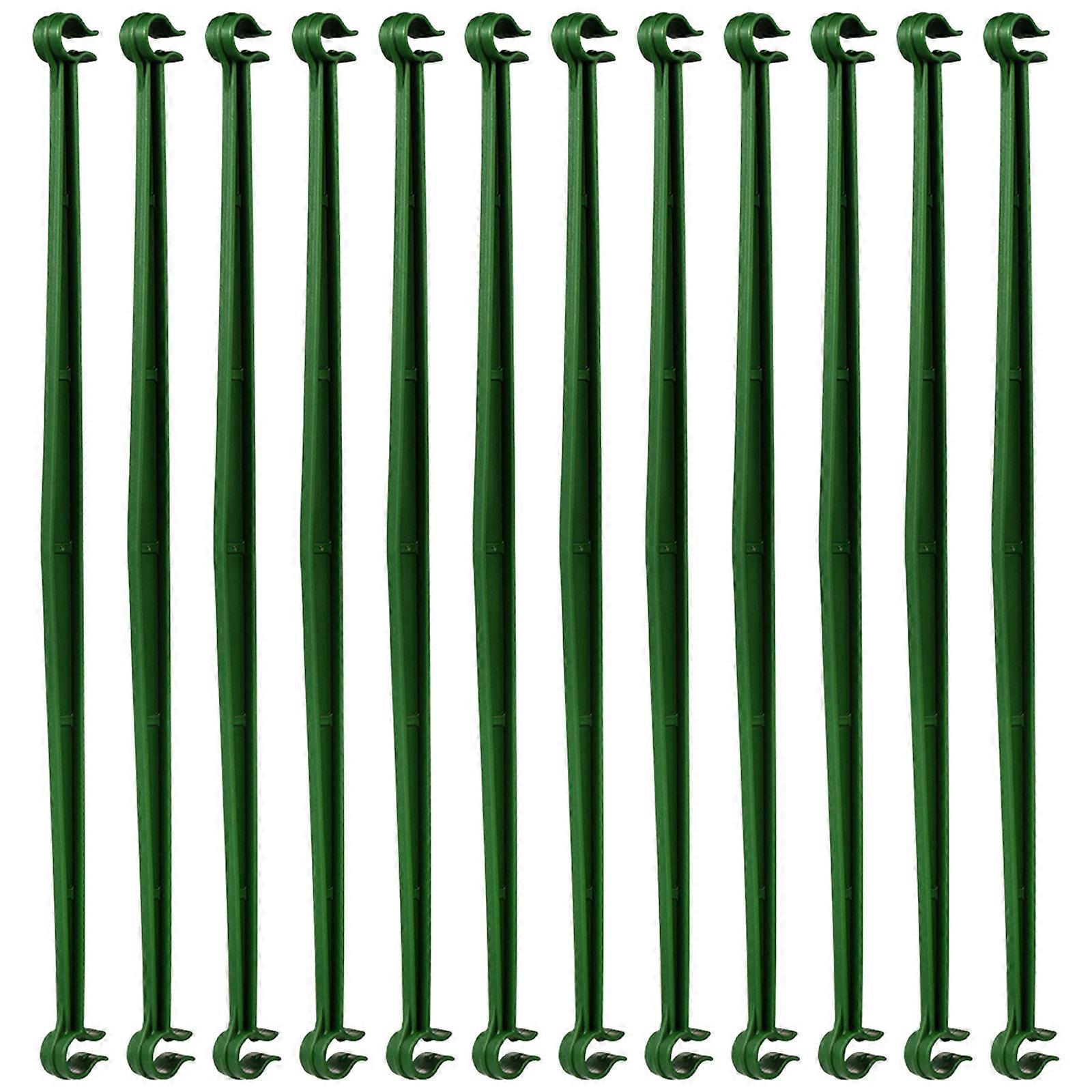 Plastic Connecting Rod Brackets for Plants Expandable Trellis Connectors 24Pcs