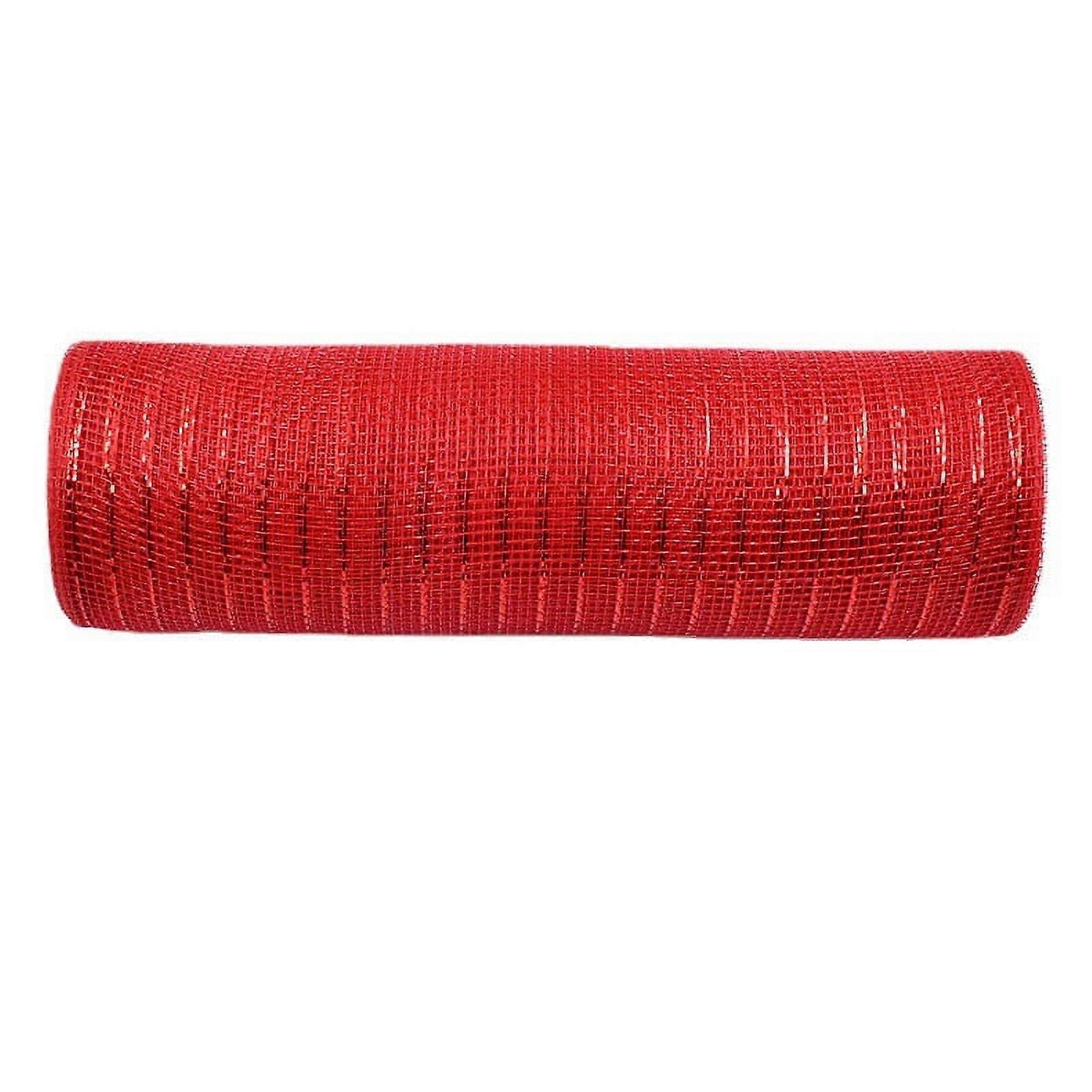 MOMKER Best Sellers!Office&Craft&Stationery,Poly Mesh Ribbon with Metallic Foil Each Roll for Wreaths Swags Bows Wrapping and Decorating