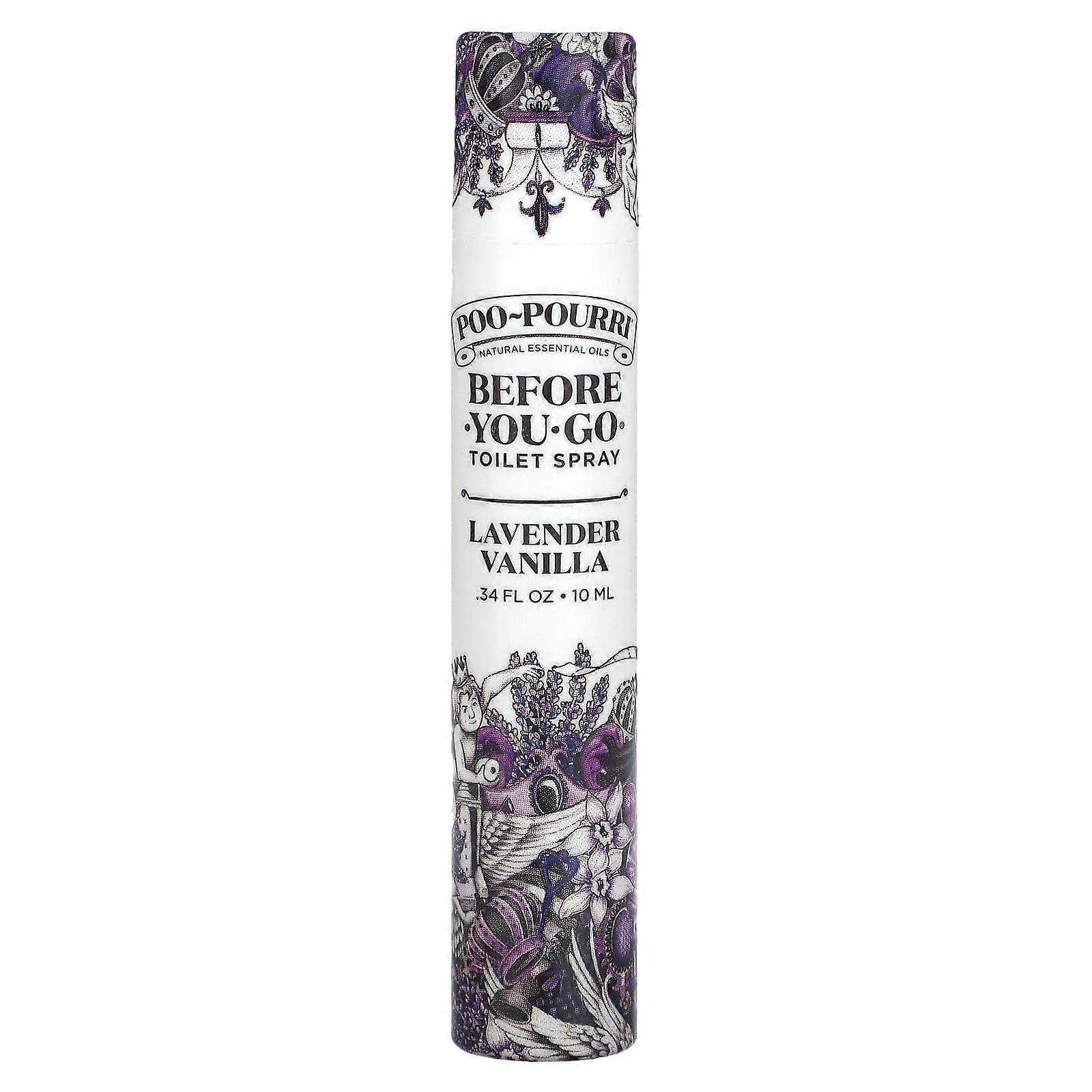 Before-You-GoÃÂÃÂÃÂÃÂ¬ÃÂÃÂÃÂÃÂ Toilet Sprays, Lavender Vanilla, 0.34 fl oz (10 ml)