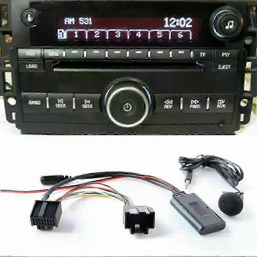 BT-Compatible o Receiver Module with AUX Input for MP3 Music Playback and Hands-Free Calls Replacement Adapter Cable
