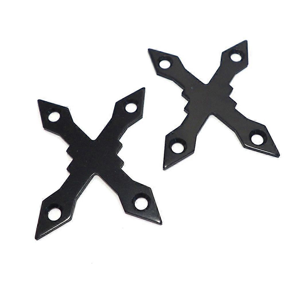 2 Pcs Protective Gaskets Longboard Hardware Deck Accessories,Black