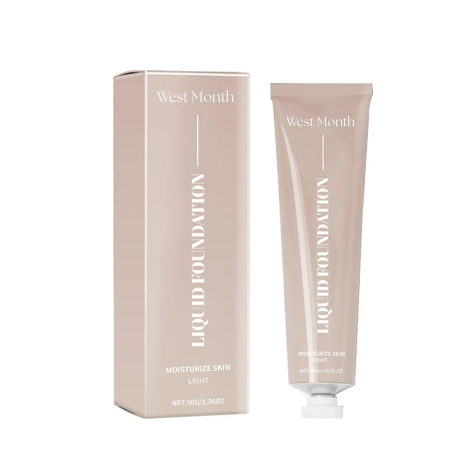 West Month Moisturizing Foundation Lotion Is A Daily Moisturizing, Refreshing, Hydrating, Light And Hydrating Foundation Lotion That Doesn't Come Off 