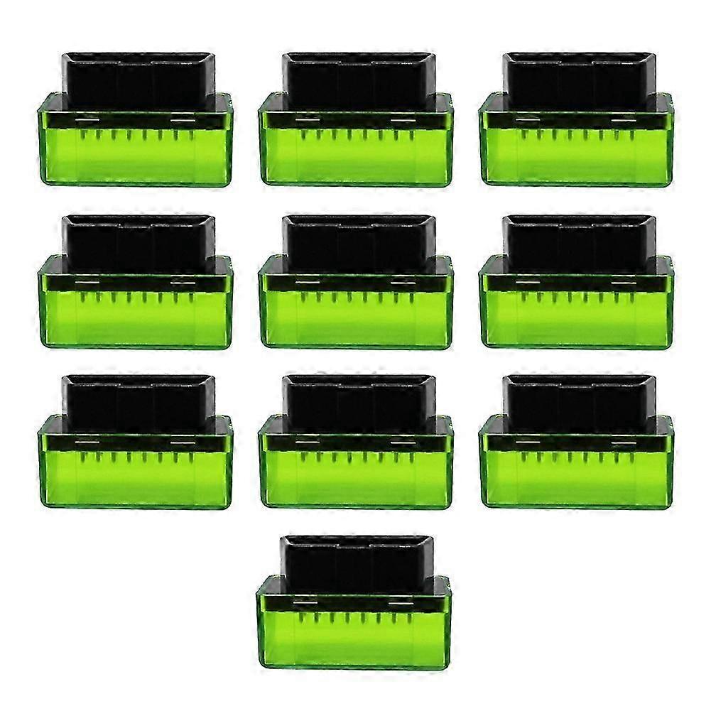 10 PCS Quality Car Computer Diagnostic Instrument OBD Connector Male Mini Shell Plug