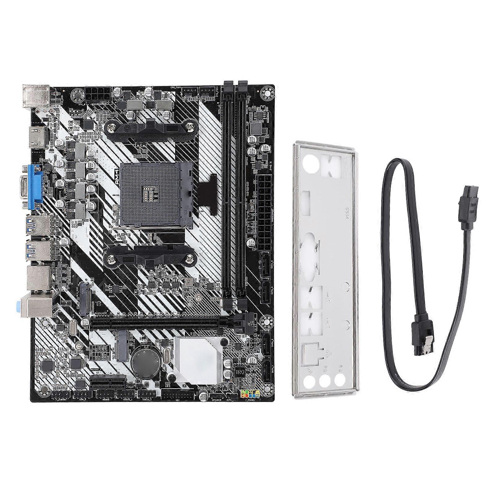 A520M K Gaming Motherboard MATX DDR4 64GB NVMe M.2 PCIe 3.0 USB 3.0 Gigabit Ethernet