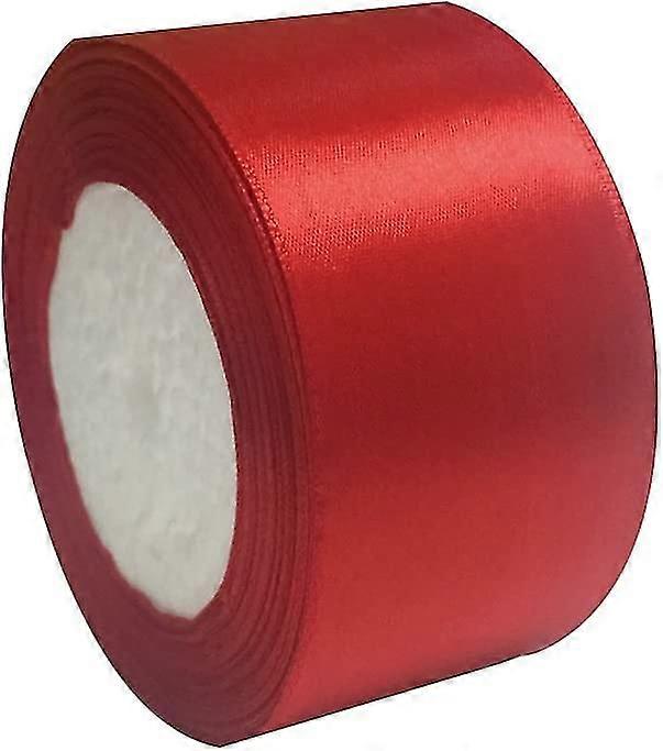 50mm X 22m Wide Red Ribbon