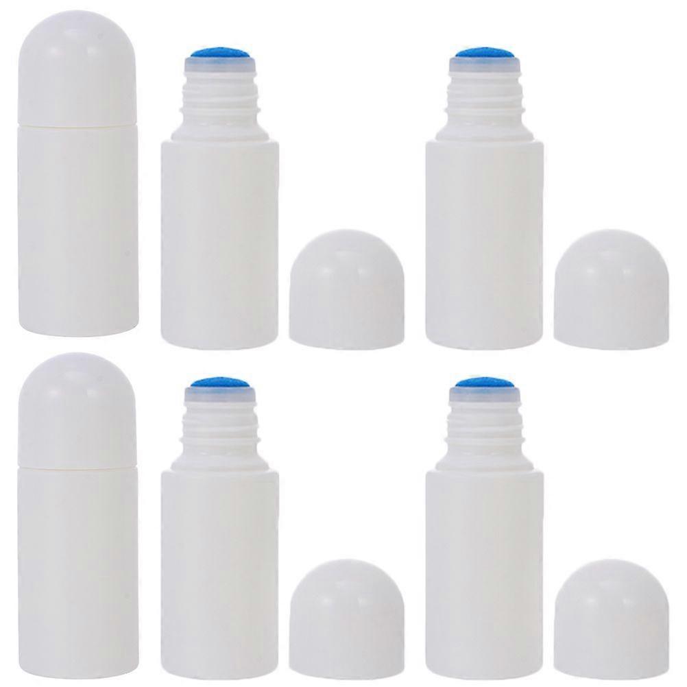 6Pcs Sponge Applicator Bottle Sponge Head Bottle Liniment Bottle Refillable Sponge Head Applicator