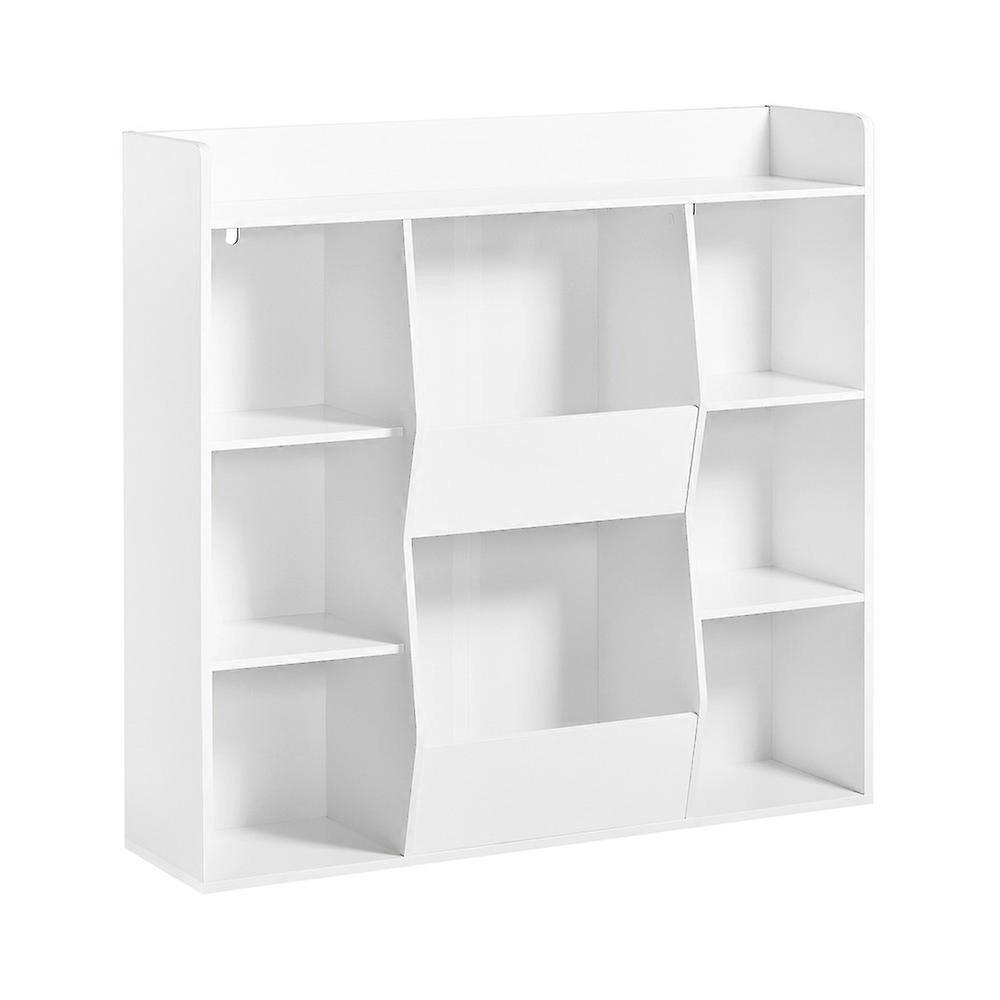 SoBuy Children Kids Bookcase Book Shelf Toy Shelf Storage Display Shelf with 8 Storage Compartments,SoBuy KMB55-W