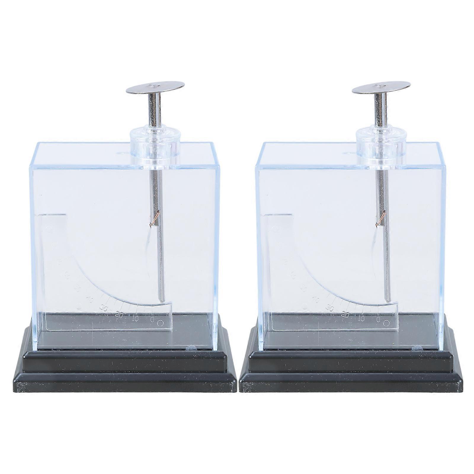 Foil Electroscope Cylinder Instruments Foil Electrometer Physical Middle School Physics Teaching Experiment Equipment Multicolor