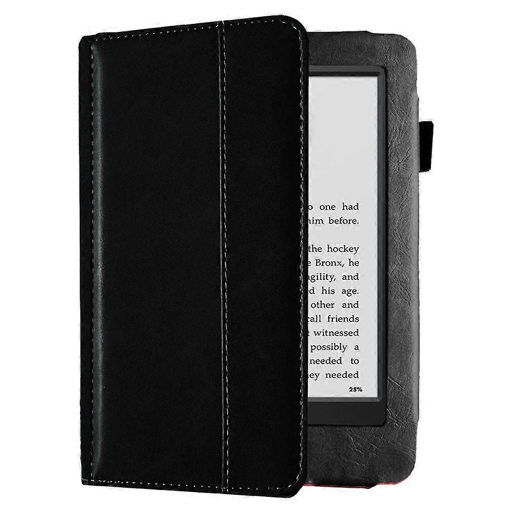 PU Leather Case for Kindle Touch D01200 6 inch, Magnetic Smart Cover with Auto Wake/Sleep, Compatible with Audio-Book Ereader Devices