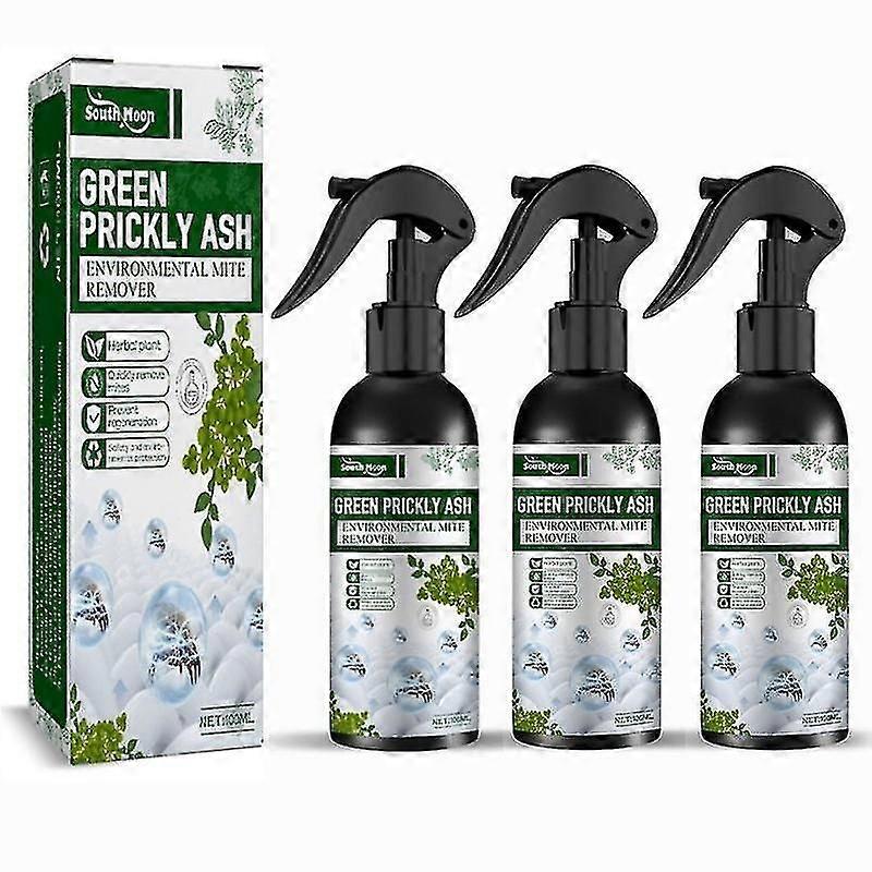 3pcs Bed Bug Killer Spray Odour Free Dust Mite Spray Pest Controller Spray