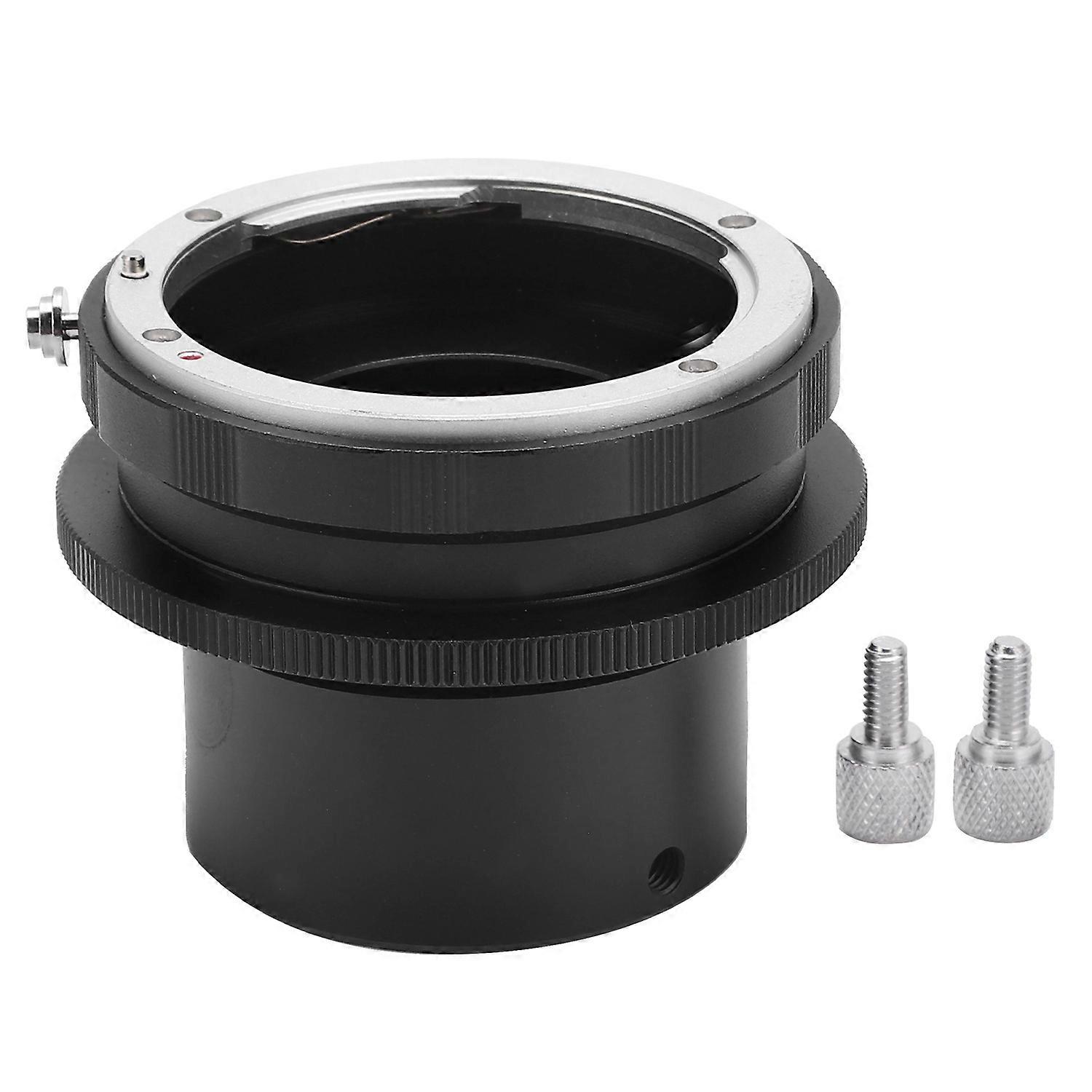 Macro Lens Adapter for Nikon F Lens Mount to 1.25in Eyepiece Telescope Camera Adapter