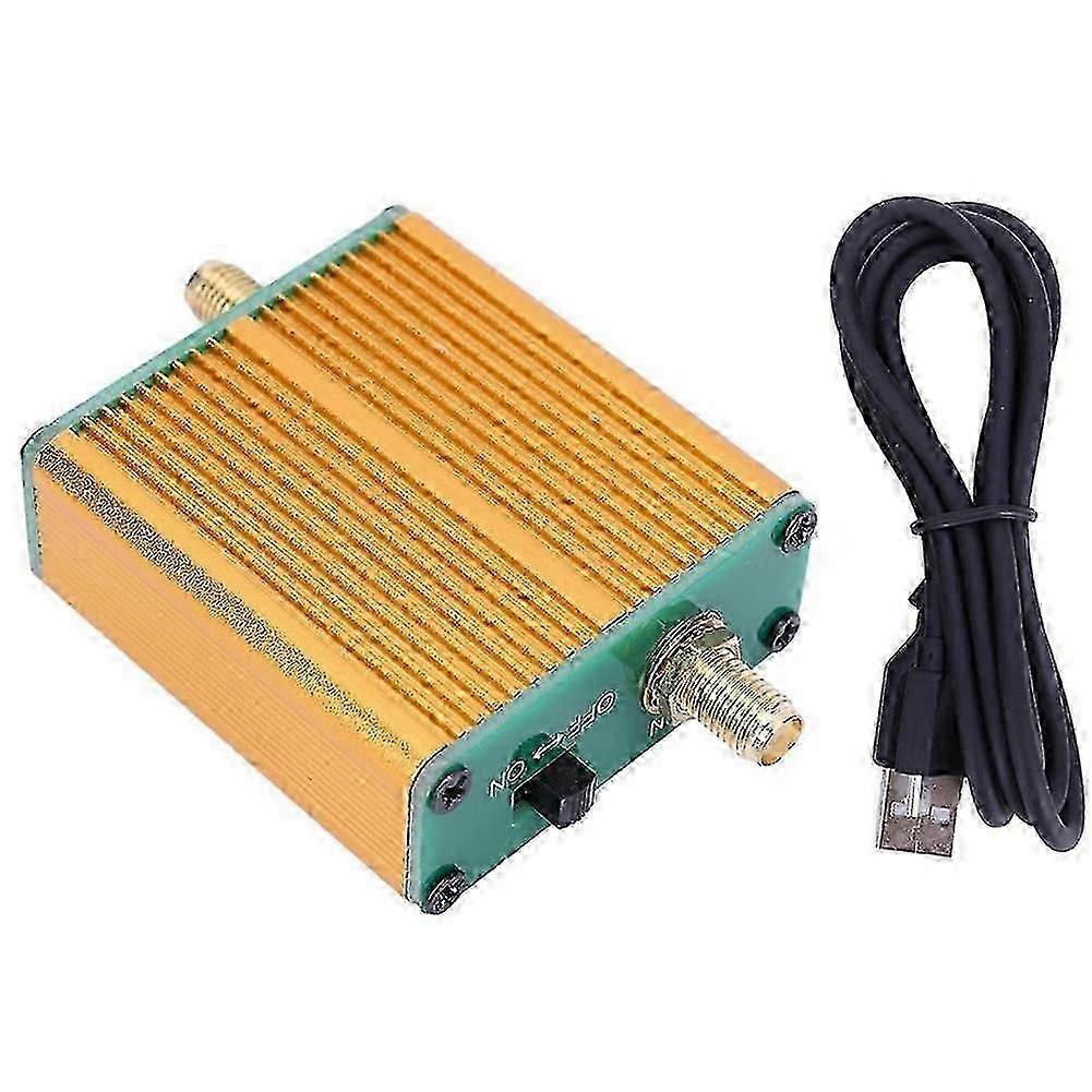 0.1mhz-6ghz High Gain Lna Rf Power Preamplifier, 20db Full Band Low Noise Amplifier, Compact Sma Con