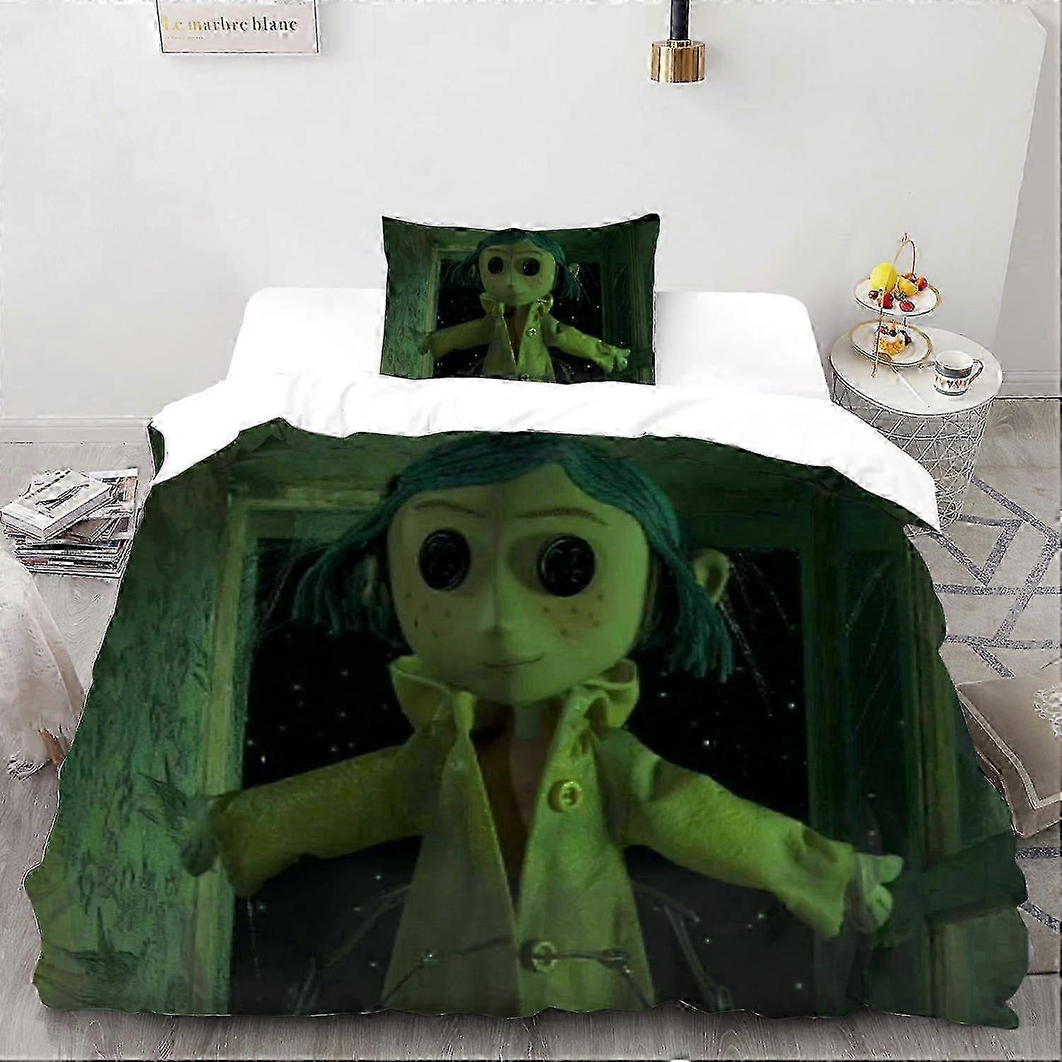 3D The Vampire Diaries Duvet Cover Set Soft 2 Piece Bedding Set boys Print Pattern Comforter Cover Set with Pillowcase Quilt Cover with Zipp